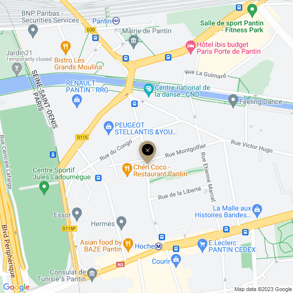 plan de l'agence Shiva pantin