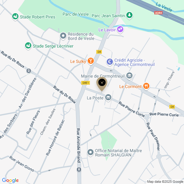 plan de l'agence Shiva taissy