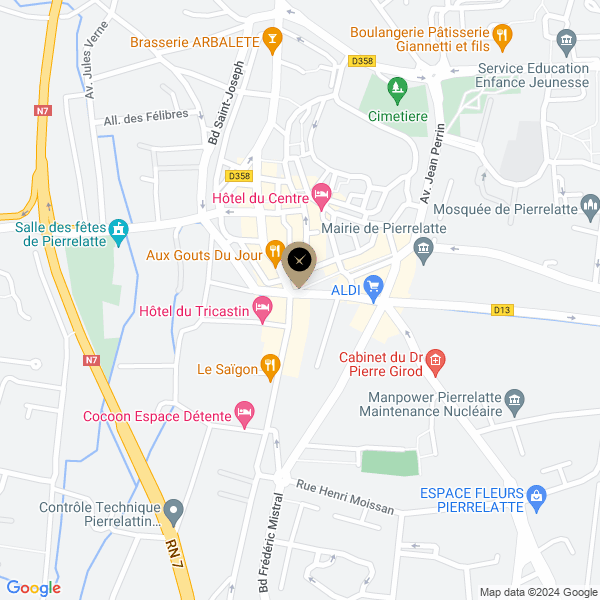 plan de l'agence Shiva pierrelatte