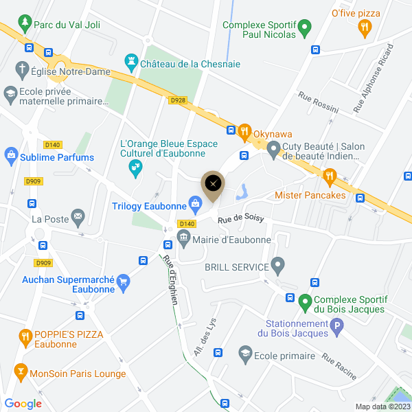 plan de l'agence Shiva eaubonne