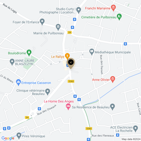 plan de l'agence Shiva puilboreau