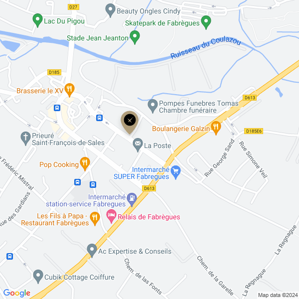 plan de l'agence Shiva fabregues