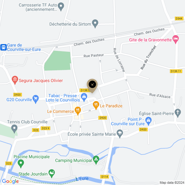 plan de l'agence Shiva courville-sur-eure