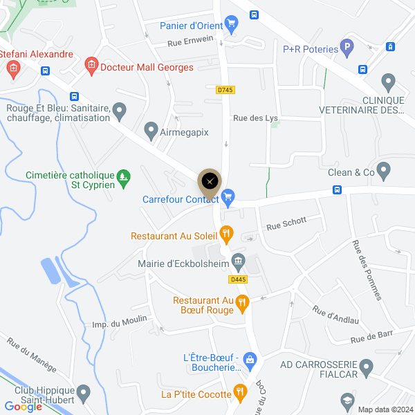 plan de l'agence Shiva strasbourg-ouest-kochersberg