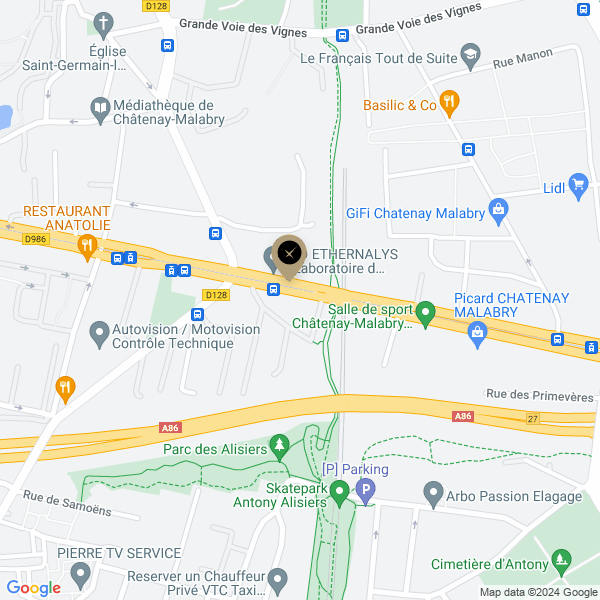 plan de l'agence Shiva chatenay-malabry