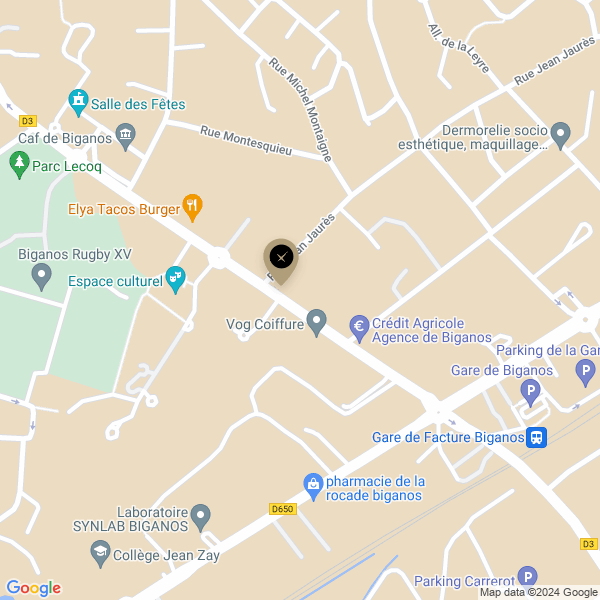 plan de l'agence Shiva biganos