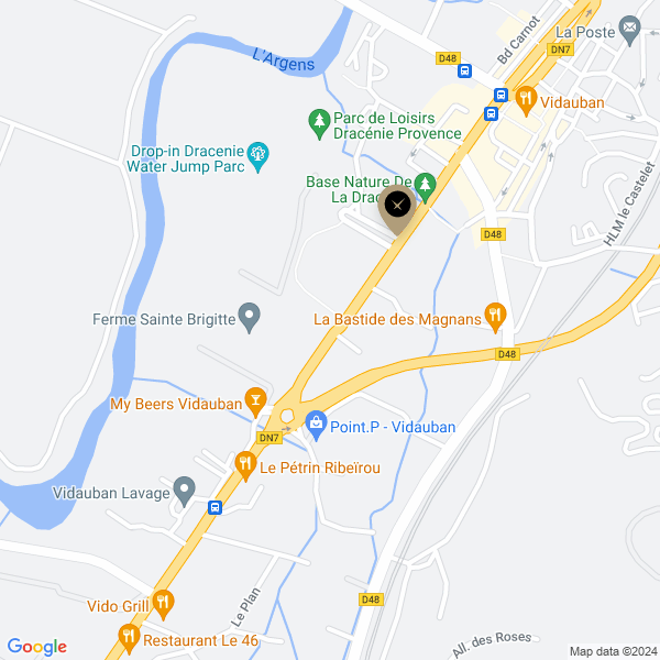 plan de l'agence Shiva vidauban