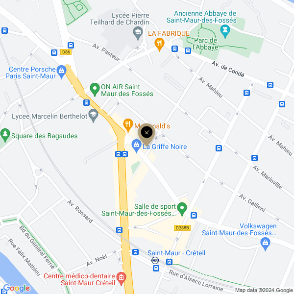 plan de l'agence Shiva saint-maur