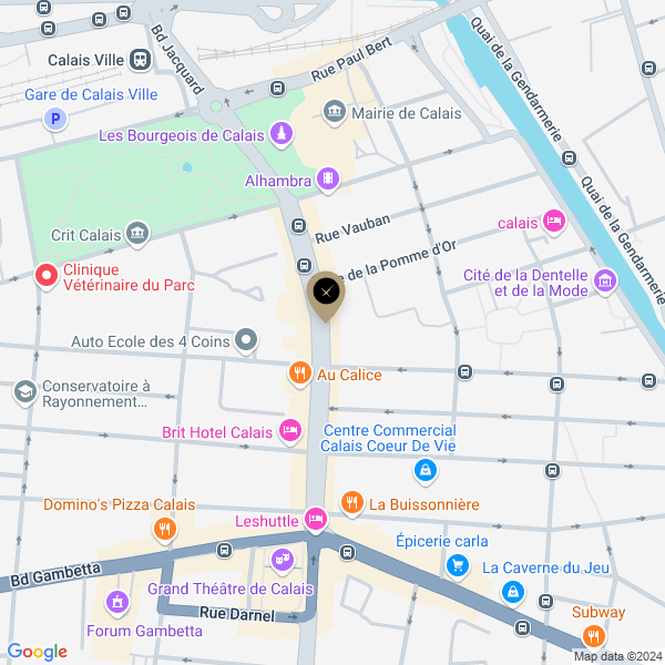 plan de l'agence Shiva calais