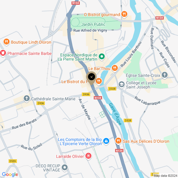 plan de l'agence Shiva oloron-sainte-marie