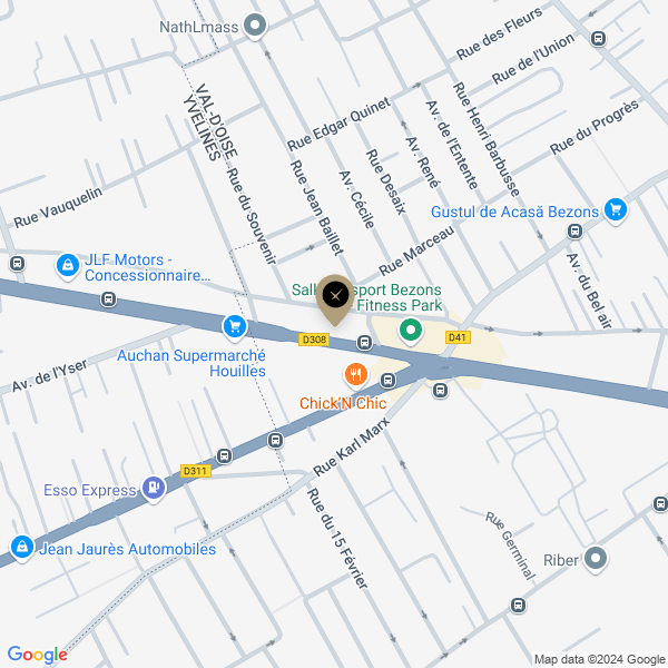 plan de l'agence Shiva bezons