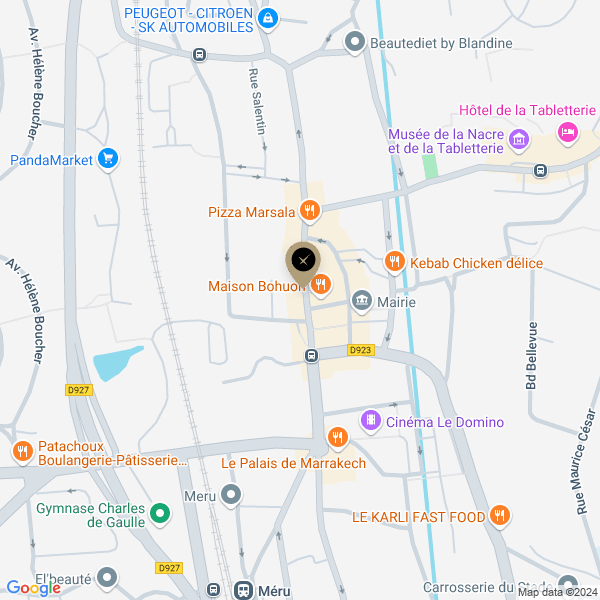 plan de l'agence Shiva neuilly-en-thelle