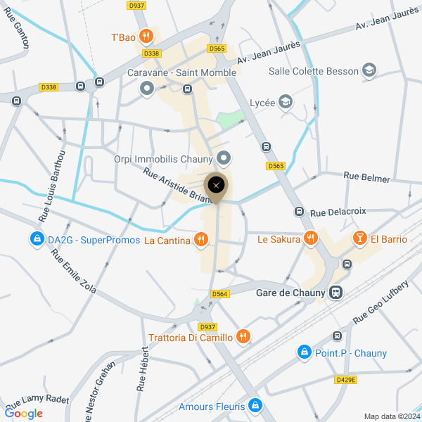 plan de l'agence Shiva chauny