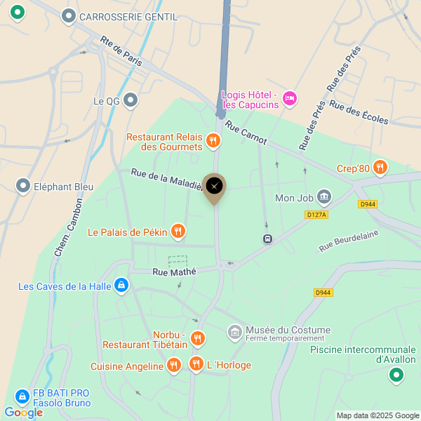 plan de l'agence Shiva avallon