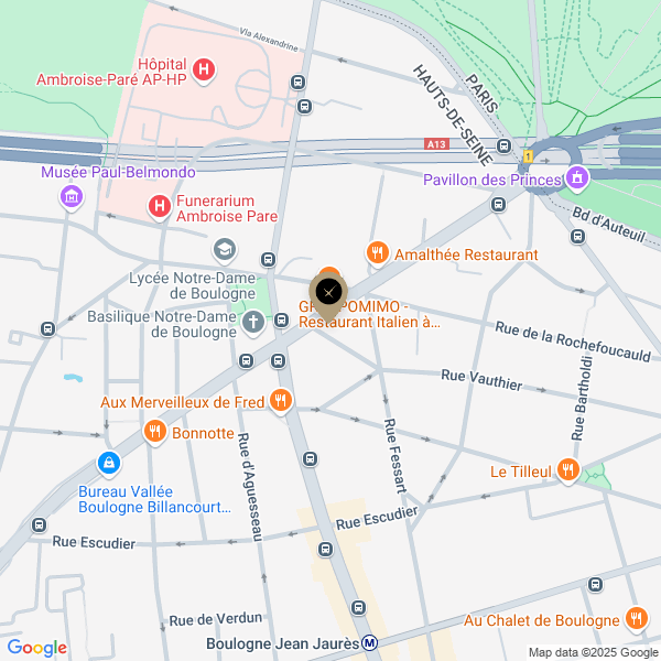 plan de l'agence Shiva boulogne-nord