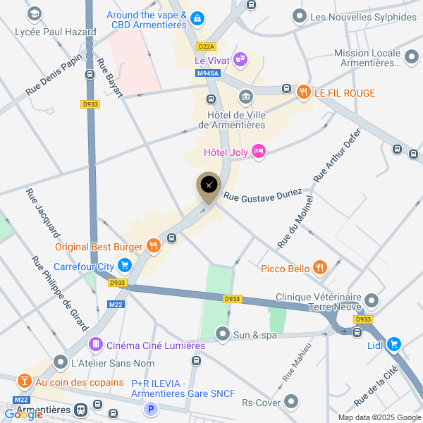 plan de l'agence Shiva fleurbaix