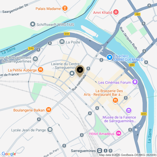 plan de l'agence Shiva sarreguemines