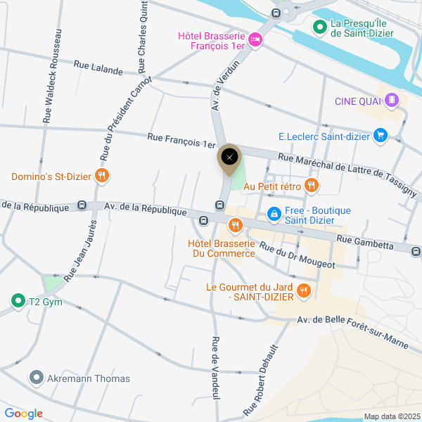 plan de l'agence Shiva saint-dizier
