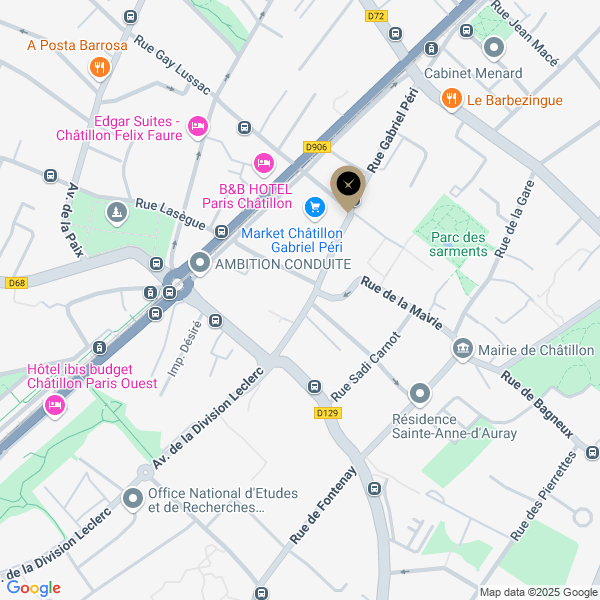 plan de l'agence Shiva chatillon