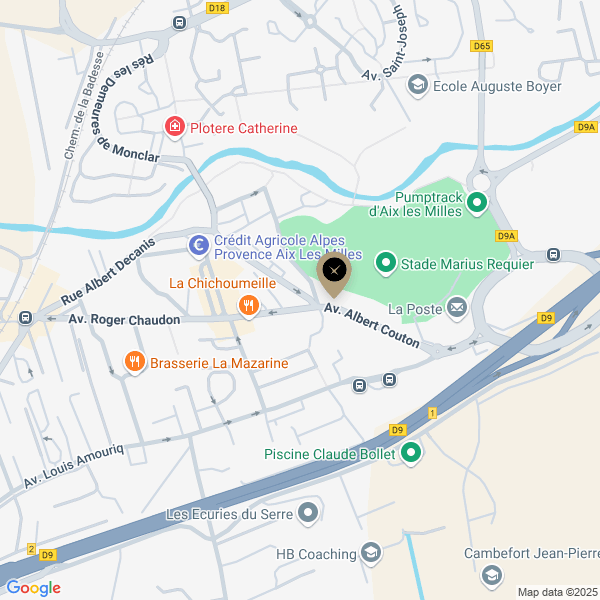 plan de l'agence Shiva aix-les-milles