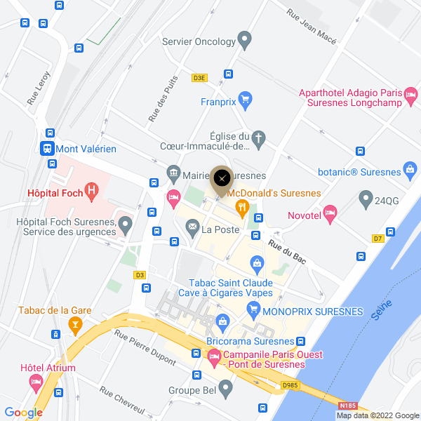 plan de l'agence Shiva suresnes