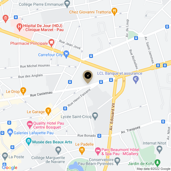 plan de l'agence Shiva pau