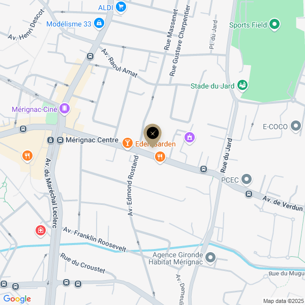 plan de l'agence Shiva merignac