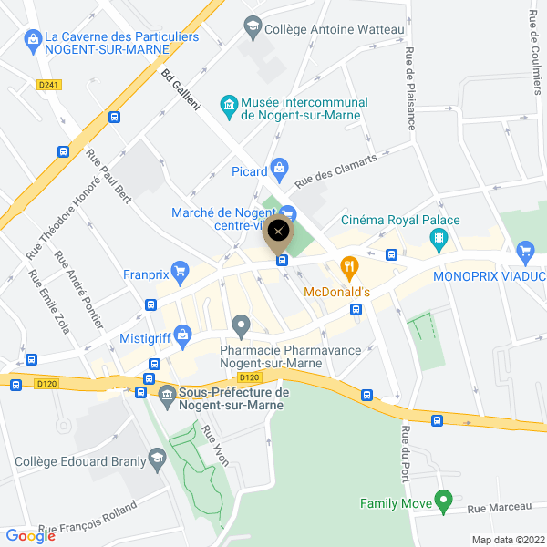 plan de l'agence Shiva nogent-sur-marne