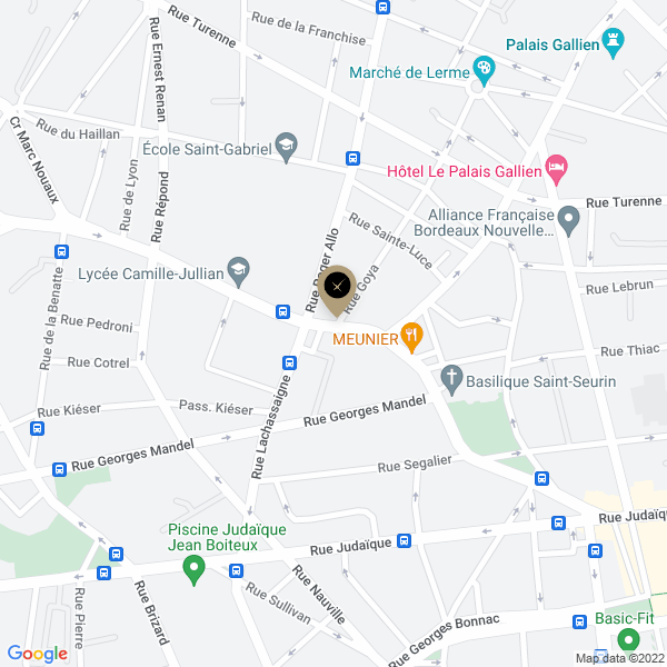 plan de l'agence Shiva bordeaux-centre