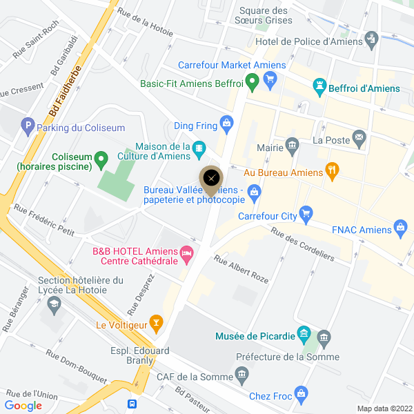 plan de l'agence Shiva amiens