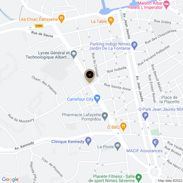 plan de l'agence Shiva la-calmette