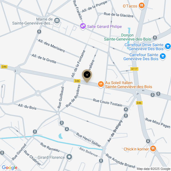 plan de l'agence Shiva sainte-genevieve-des-bois