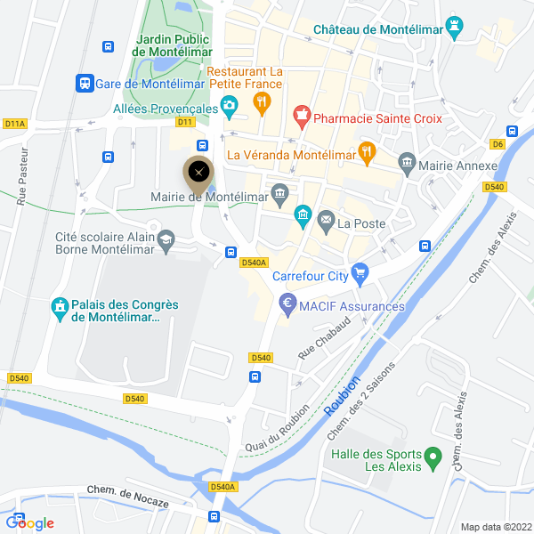 plan de l'agence Shiva montelimar