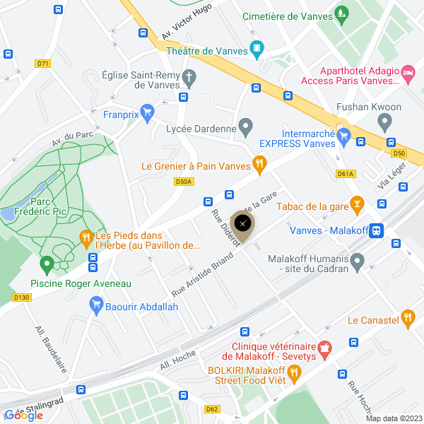 plan de l'agence Shiva vanves