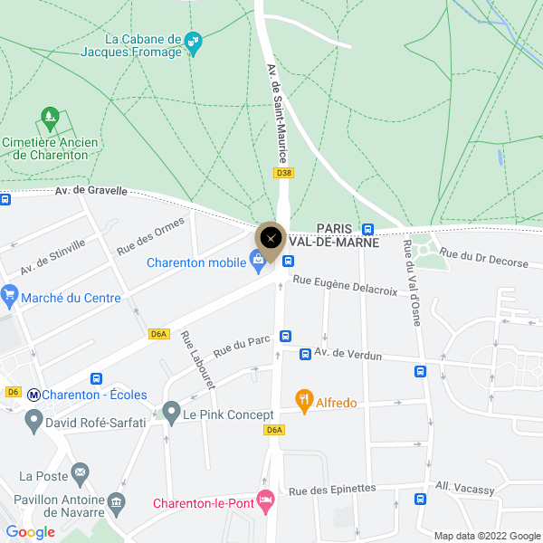 plan de l'agence Shiva charenton