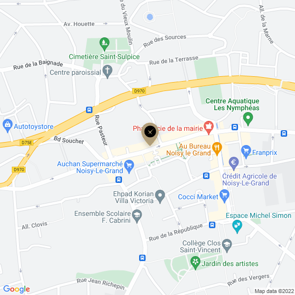 plan de l'agence Shiva noisy-le-grand