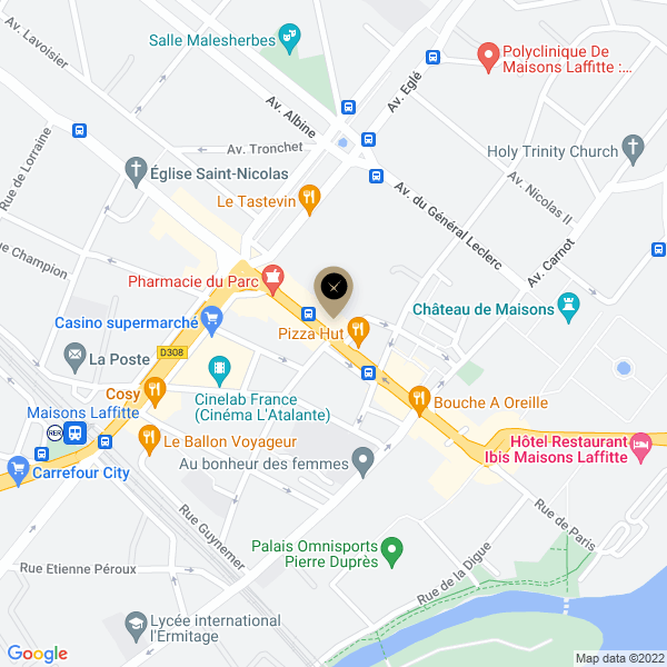 plan de l'agence Shiva maisons-laffitte