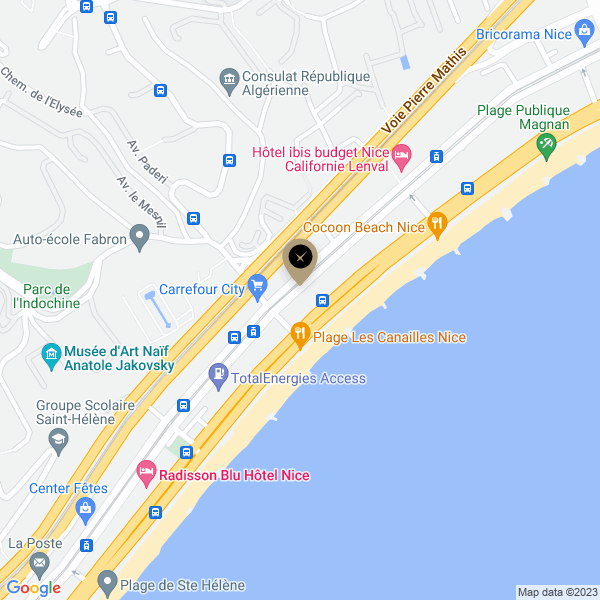 plan de l'agence Shiva nice-ouest