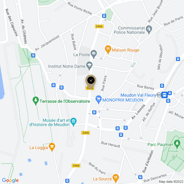 plan de l'agence Shiva meudon