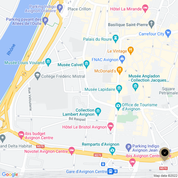 plan de l'agence Shiva avignon