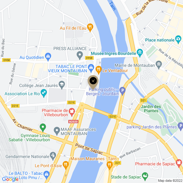 plan de l'agence Shiva montauban