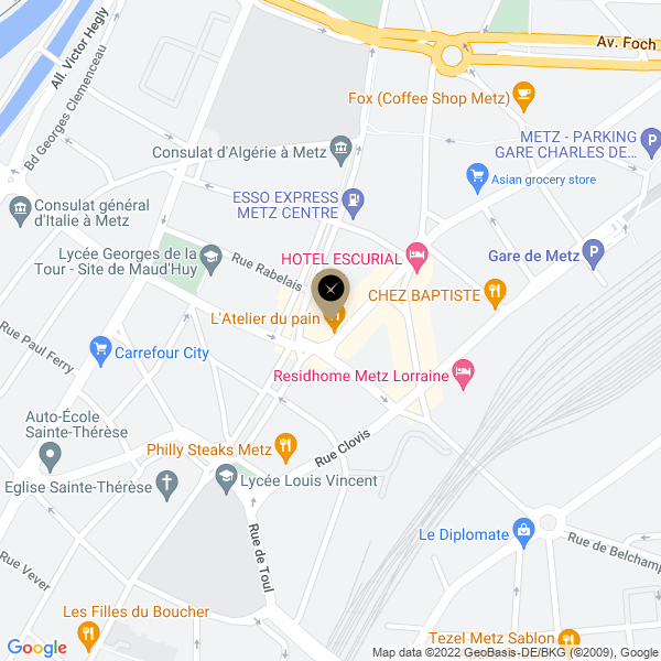 plan de l'agence Shiva metz