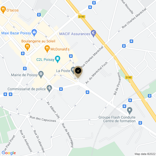 plan de l'agence Shiva poissy