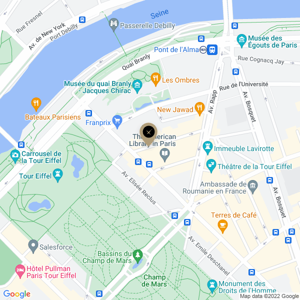 plan de l'agence Shiva paris-7eme-eiffel