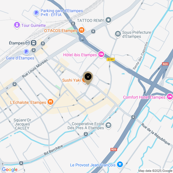 plan de l'agence Shiva etampes