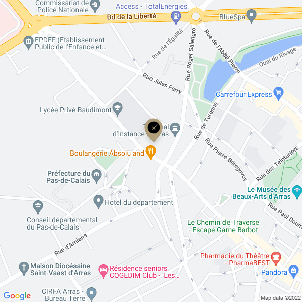 plan de l'agence Shiva arras