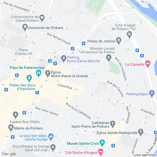 plan de l'agence Shiva poitiers