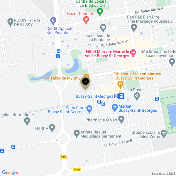 plan de l'agence Shiva marne-la-vallee