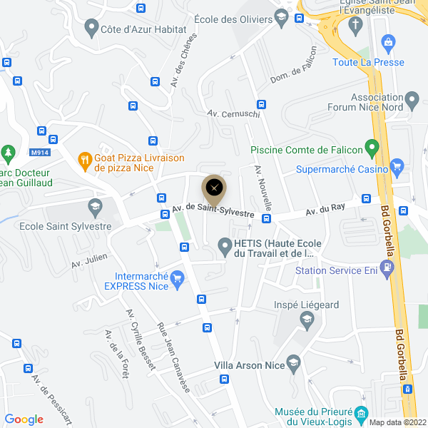 plan de l'agence Shiva nice-nord