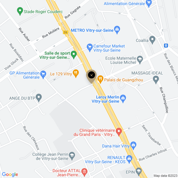 plan de l'agence Shiva vitry